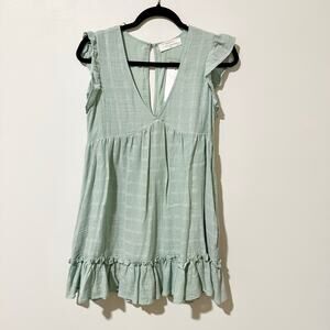 American Threads Sage Ruffle Romper